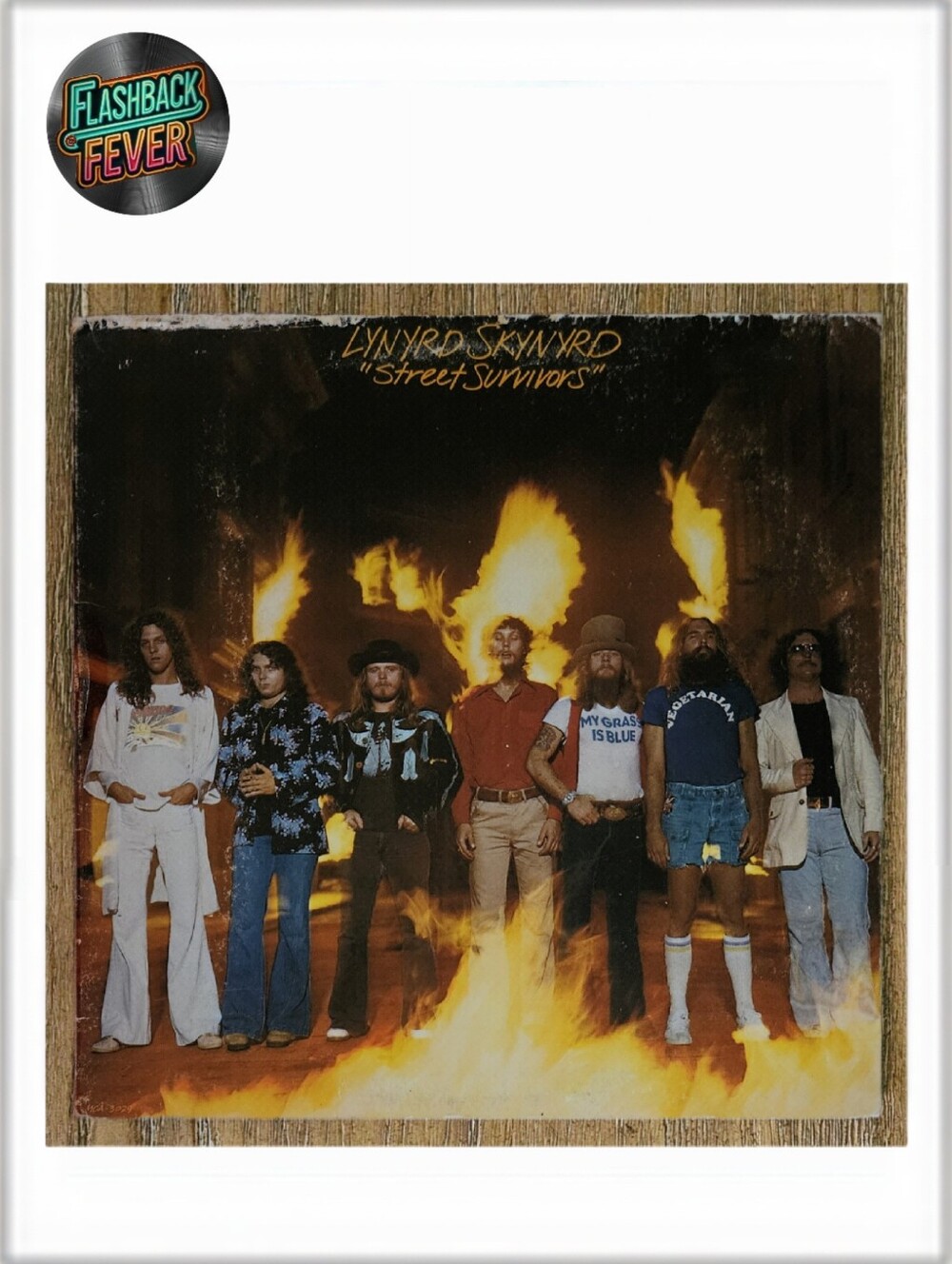 LYNYRD SKYNYRD•Street Survivors•Oct 17, 1977 US (#MCA-3029)•Gloversville Press